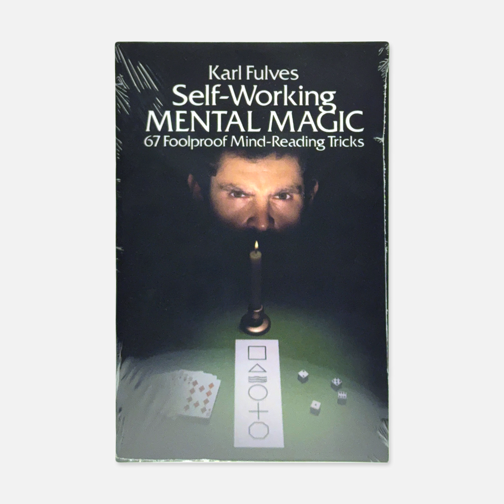 Cover of "Self-Working Mental Magic" by Karl Fulves, featuring 67 easy mentalism effects, brand-new paperback edition
conjuringarchive.com+3butterflymagicstore.com+3